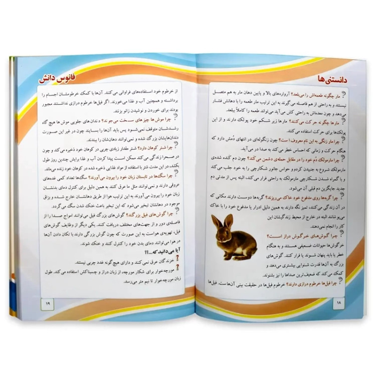 کتاب چیستان و دانستنی ها فانوس دانش